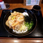 Ono udon - かきあげぶっかけうどん（820円）