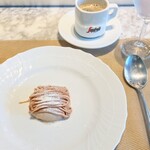 La Brianza - 秋といえばモンブランというくらい大好きだからすごく嬉しい♡ それにやっぱりブリアンツァが作るのは外さず格別なのよ〜 