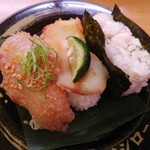 スシロー - 新技鯛 鮨し人流 三種の真鯛