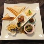 カフェ　ロゼ - ホットサンド&天ぷら&煮こごり