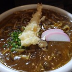 手打うどん すみた - きのこ煮込みカレーうどん＋海老天