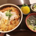 そば善 - かつ丼(大盛)￥950