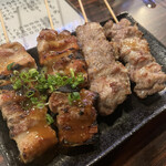 Yakitori Benkei - みそバラと豚軟骨♪