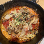 ラソラ - ドリアセットから『チキンとキノコのトマトクリームドリア』1750円