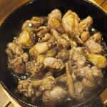 卓 - 赤鶏の炭火焼風その２