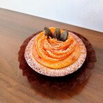 BAKE CHEESE TART - かぼちゃのモンブランチーズタルト