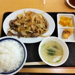 珉珉 - ジンギスカン定食810円