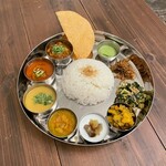 コフタ - 料理写真:３種盛りカレープレート