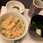Kisoji - 松茸ごはん、汁物、香の物