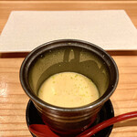 Tempura Takada - ●鯛出汁茶碗蒸し様