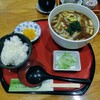 Kissuitei - カレー南ばんうどん（小ライスつき）