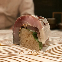 天ぷら たかだ - 鯖棒鮨