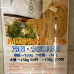 麺's Natural - メニュー