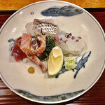 御料理 古川 - 真鯛 障泥烏賊 灸鰹炙り