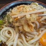 ガリレオ 八兵衛 - かき揚げの中身がモチモチ