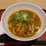 麺家大阪みどう - 牛肉カレーうどん(500円)