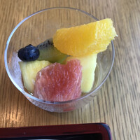 日本橋浅田 - 朝食ビュッフェ２９７０円。フルーツ。小分けにしてあるので清潔感もあり、嬉しいですね♩