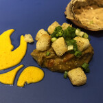 プレゼンテ スギ - 藻屑ガニの殻をどけてみた