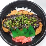 ほっともっと - 料理写真:ねぎ味噌かつ丼