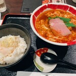 花葵 - 辛麺とご飯セット