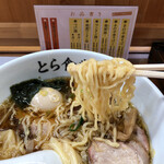 とら食堂 - 麺リフト。