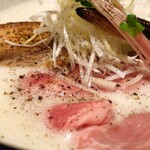 麺 紡木 - 鶏白湯煮干らぁ麺