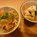 割烹　梅津 - お通し２品