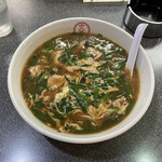 中国料理十八番 - 特韮菜麺 とくにらそば750円