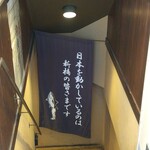 魚焼男 - 入口