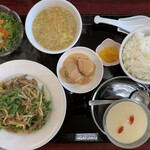 中国四川料理　あらき - 青椒肉絲セット