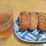 Komagataya - 熱々をホクホクねっとりしていて美味しかったです♪♪♪麦茶は無料、飲み放題（笑）