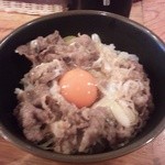 Shubou Tomarigi - 牛すき丼アップ