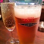 お手軽スパークリングとエクストラコールド