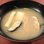 別邸 石の家 - お味噌汁