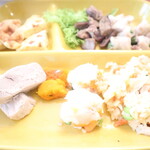 別邸 石の家 - ワンコ用の朝食