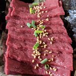 焼肉 牛猿 - ハツ刺し