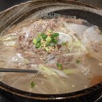 焼肉 牛猿 - 〆のコムタン麺