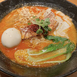 鶏そば 山もと - 特製担担麺 1100円