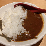 鶏そば 山もと - カレーライス 200円