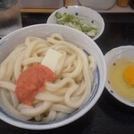 本格さぬきうどん　穂乃香 - 明太バター釜玉