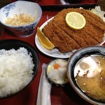 太田食堂 - ジャンボカツ定食