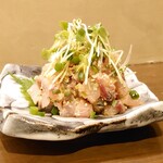 飲んべぇ食堂 らくだ屋 - 鯵のたたき