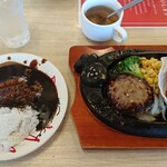 トマト＆オニオン - 料理写真:ハンバーグランチ３