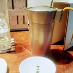 焼鳥 やむちゃん - 久しぶりの燗酒