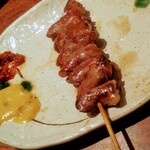 焼鳥 やむちゃん - 3本目はハツ