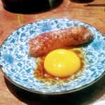 焼鳥 やむちゃん - 6本目 つくね玉子