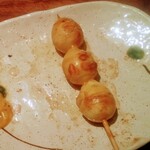 焼鳥 やむちゃん - 8本目 うずらの卵