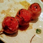 焼鳥 やむちゃん - 10本目 トマトベーコン