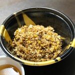 炎神 - 中国高菜と挽き肉チャーハン