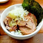 らぁめん夢 - チャーシュー丼